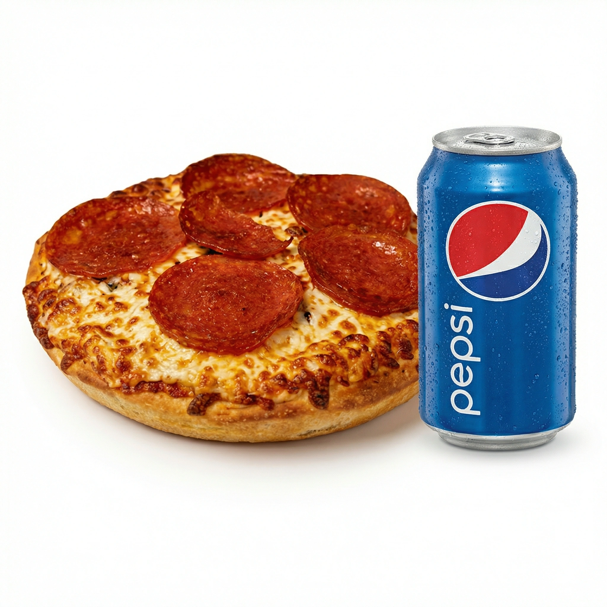 Bacon and ham pizza at Atomic Pizza & Donair Stony Plain, AB